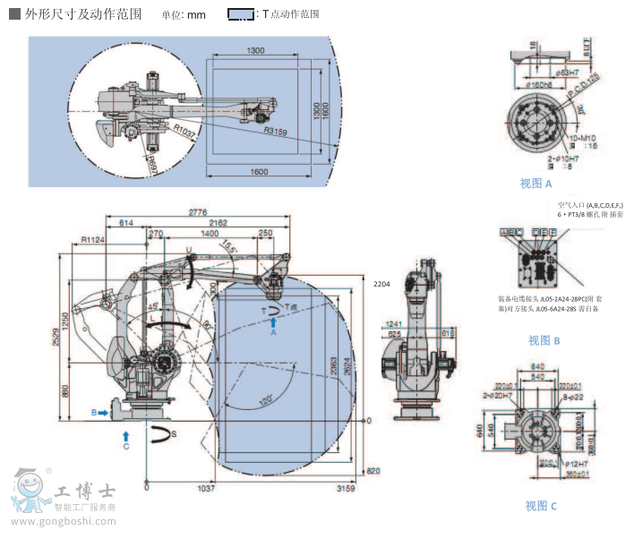 動作尺寸圖