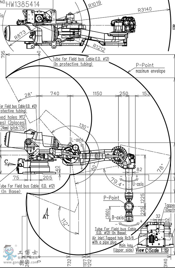 MOTOMAN-SP150R安川工業(yè)機器人