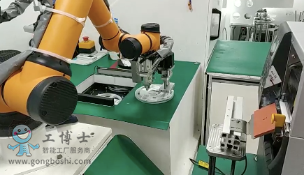 遨博協(xié)作機器人- x-ray點料機&貼標(biāo)簽&檢測