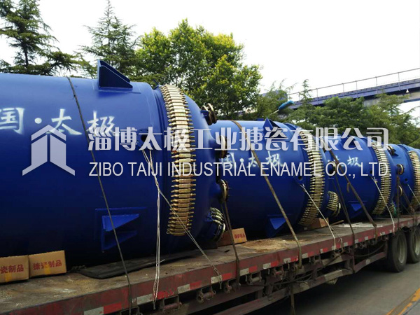 維修搪瓷反應(yīng)罐爆瓷的方法