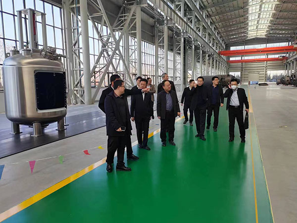 山東省政研室聯(lián)合調研組參觀考察太極公司